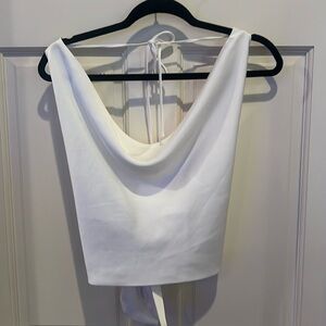 Entro White Camisole Top